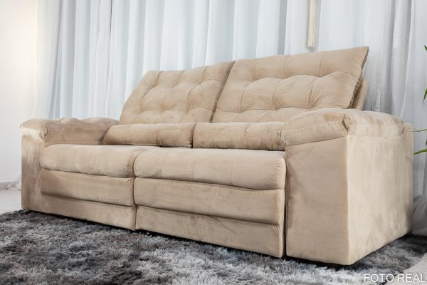 Sofa-Retratil-Reclinavel-Columbus-2.20m-Veludo-Bege-Molas-Bonnel